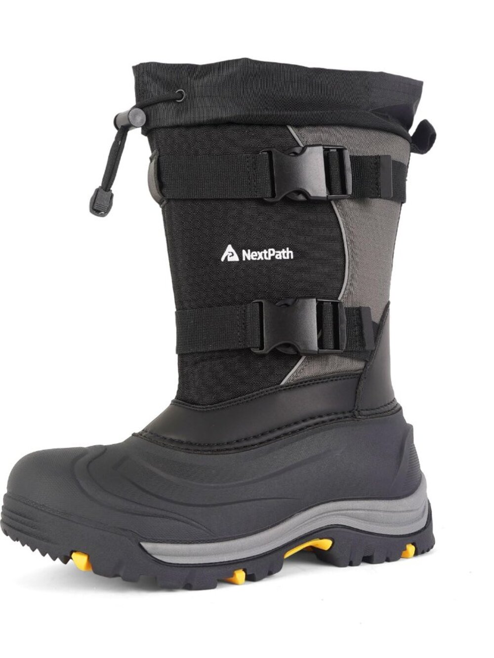 NEW Nextpath Men's Snow Boots 14 inch Snow Boots For Men Waterproof Sz 9